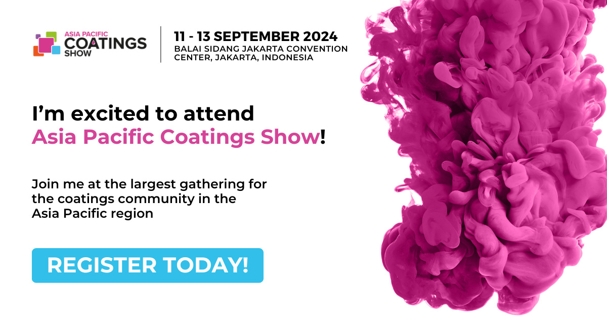 Registration Asia Pacific Coatings Show